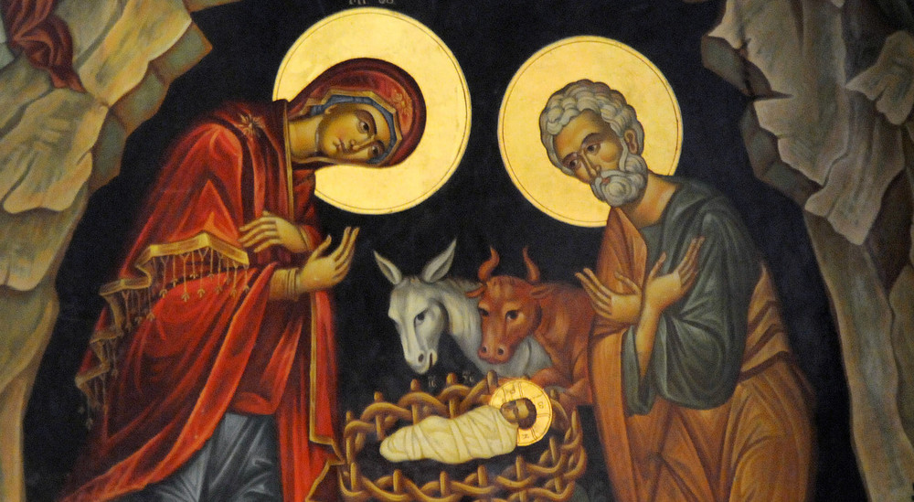 I julen fejrer vi, at Jesus blev født.